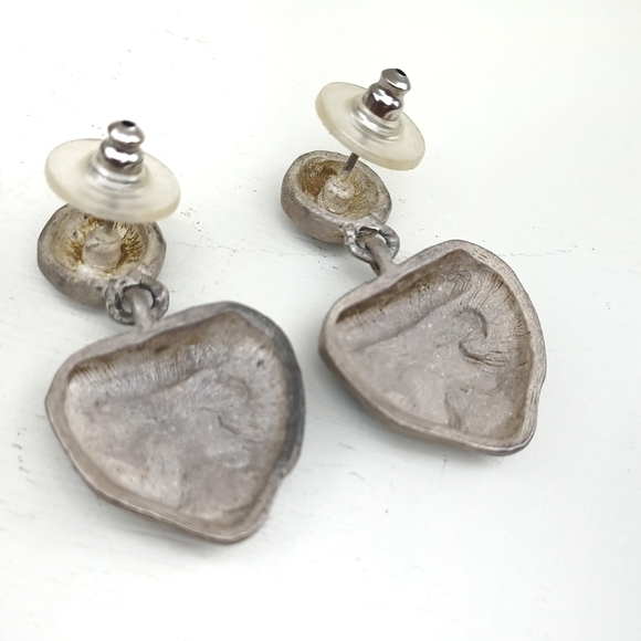 Vintage Art Deco Earrings - Picture 4 of 5